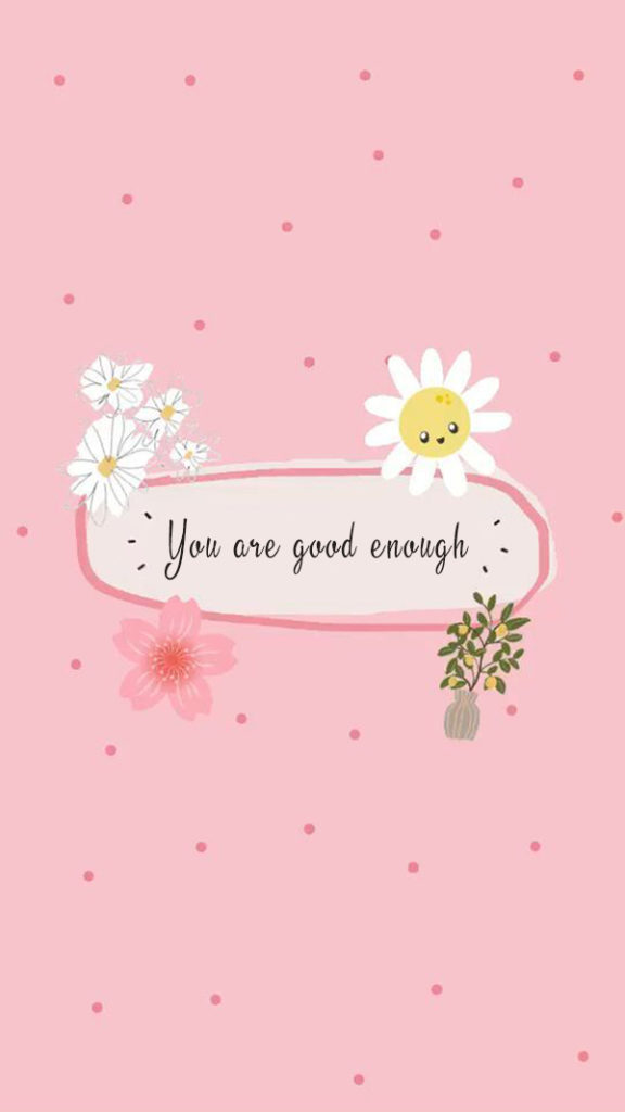 You are good enough